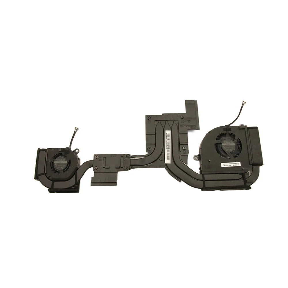 Original For Lenovo ThinkPad P17 Gen 1 N19E Delta Laptop Fan Heatsink CPU Cooler Cooling Fan FRU:5H40X89387 5H40X89385 Lenovo laptop repair parts