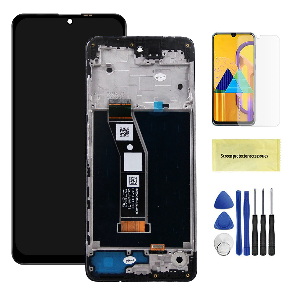 6.56“ For Motorola Moto G24 Power Display LCD Touch Panel Digitizer Assembly Screen For Moto G24 Power With Frame Replacement Motorola phone repair parts