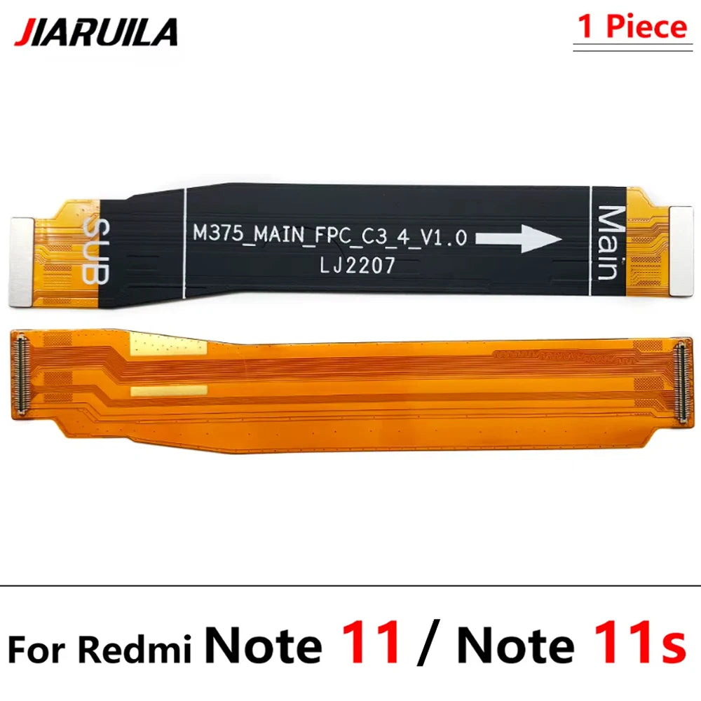 New For Xiaomi Redmi Note 8 9 9s 10 10s 11 11s 12 Pro Plus 4G 5G Main Board Motherboard Connector Board Flex Cable  Xiaomi  Xiao mi phone repair parts