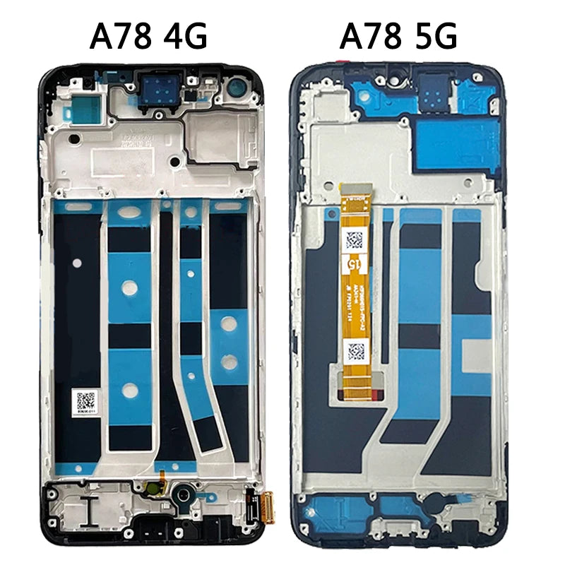 A78 Display Screen For Oppo A78 5G CPH2483 CPH2495 LCD Display Screen+Touch Panel Digitizer For Oppo A78 4G CPH2565 LCD Oppo phone repair parts Realme phone repair parts