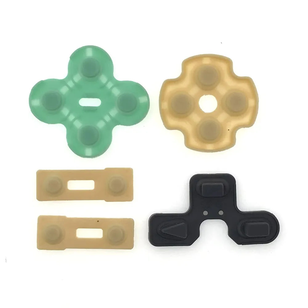 1-3-10set Silicone Rubber Conductive Buttons A B D-Dad For PS2 PS3 N64 XBOX 360 SS NS Switch Pro NGC SNES NES FC Repair Part Game console repair parts