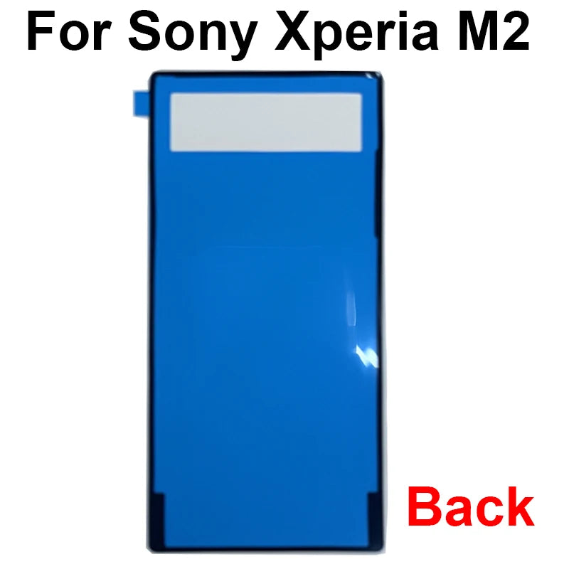 Display 3M Adhesive Tape for Sony xperia M2 Aqua S50T D2306 rear housing Waterproof glue for SONY M2 S50h D2303 D2302 D2305 Sony phone repair parts