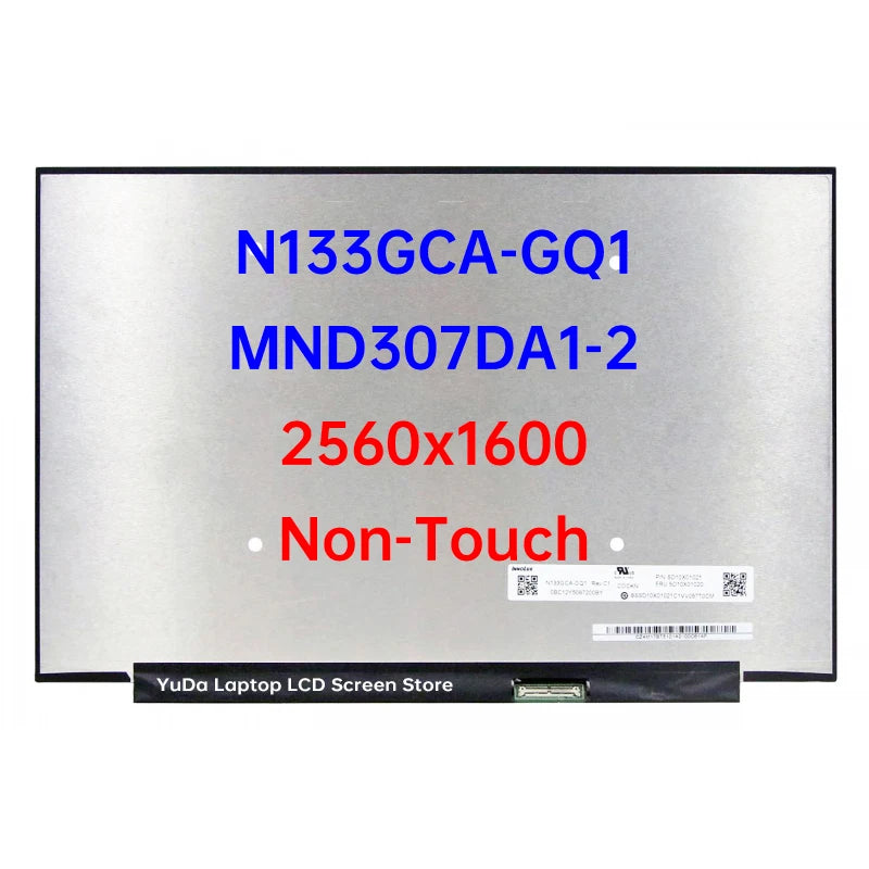 13.3" Laptop LCD Screen For Lenovo ThinkBook 13s G2 ARE ITL 13s G3 ACN Display Matrix Panel Replacement WUXGA / QHD Non-Touch Lenovo laptop repair parts
