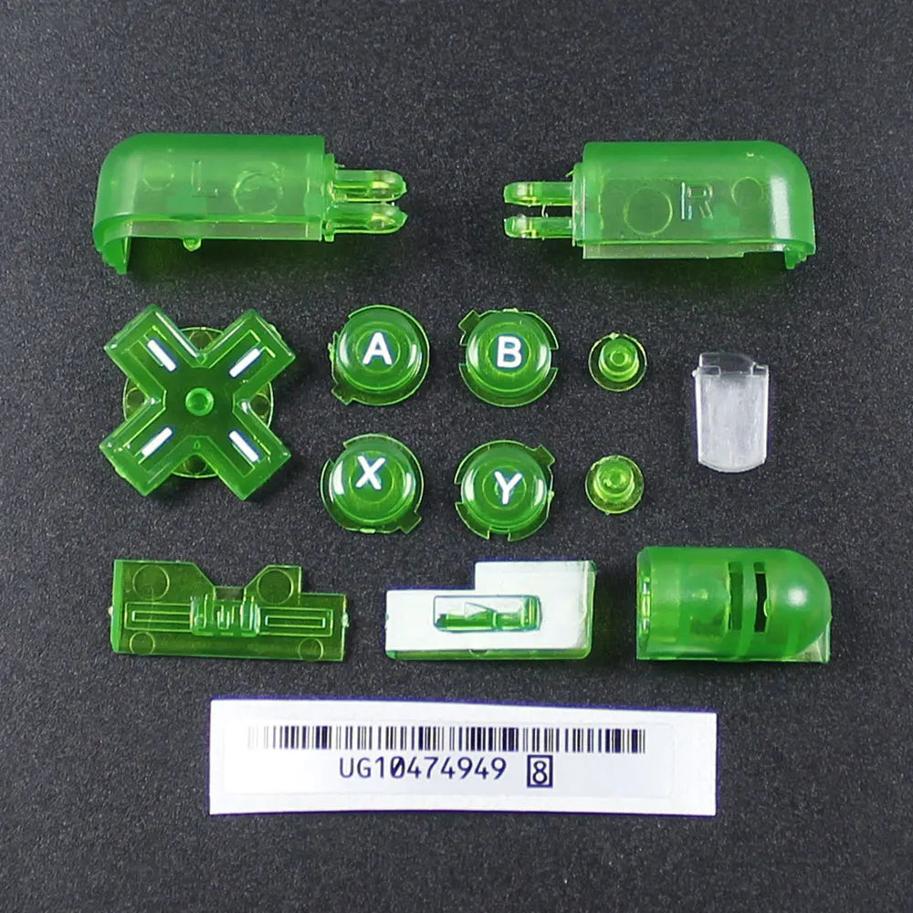1Set For DS Lite NDSL Game Console Full Set Button Power ON OFF Key ABXY L R D Pad Cross Key Replacement Parts Game console repair parts