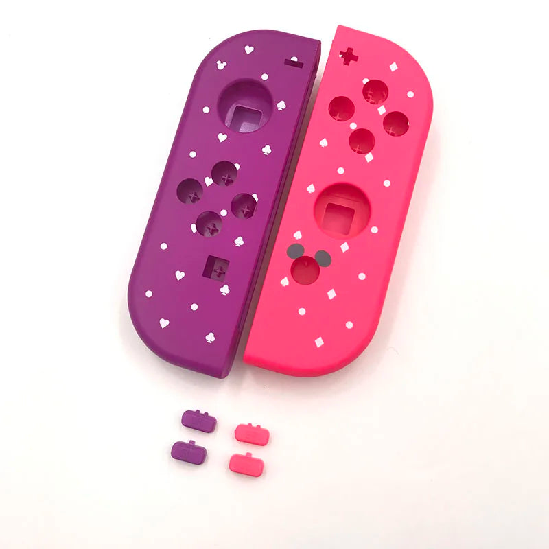 For Replacement Clear Transparent Shell Cover SL SR Buttons for Nintendo Switch NS Joy Con Controller Game console repair parts