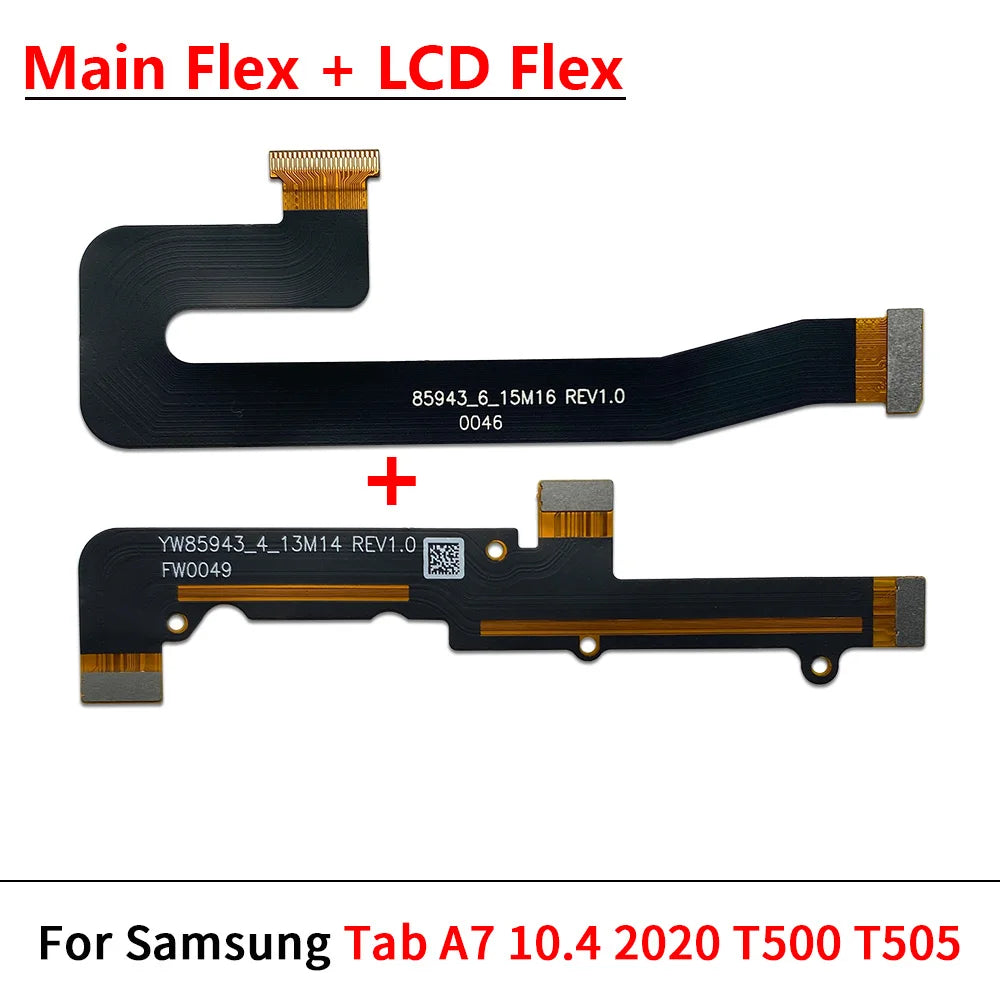 Display Main Board Motherboard Connector LCD Flex Cable For Samsung Tab A7 10.4 (2020) SM-T500 / SM-T505 T500 T505 Repair Parts Samsung phone repair parts