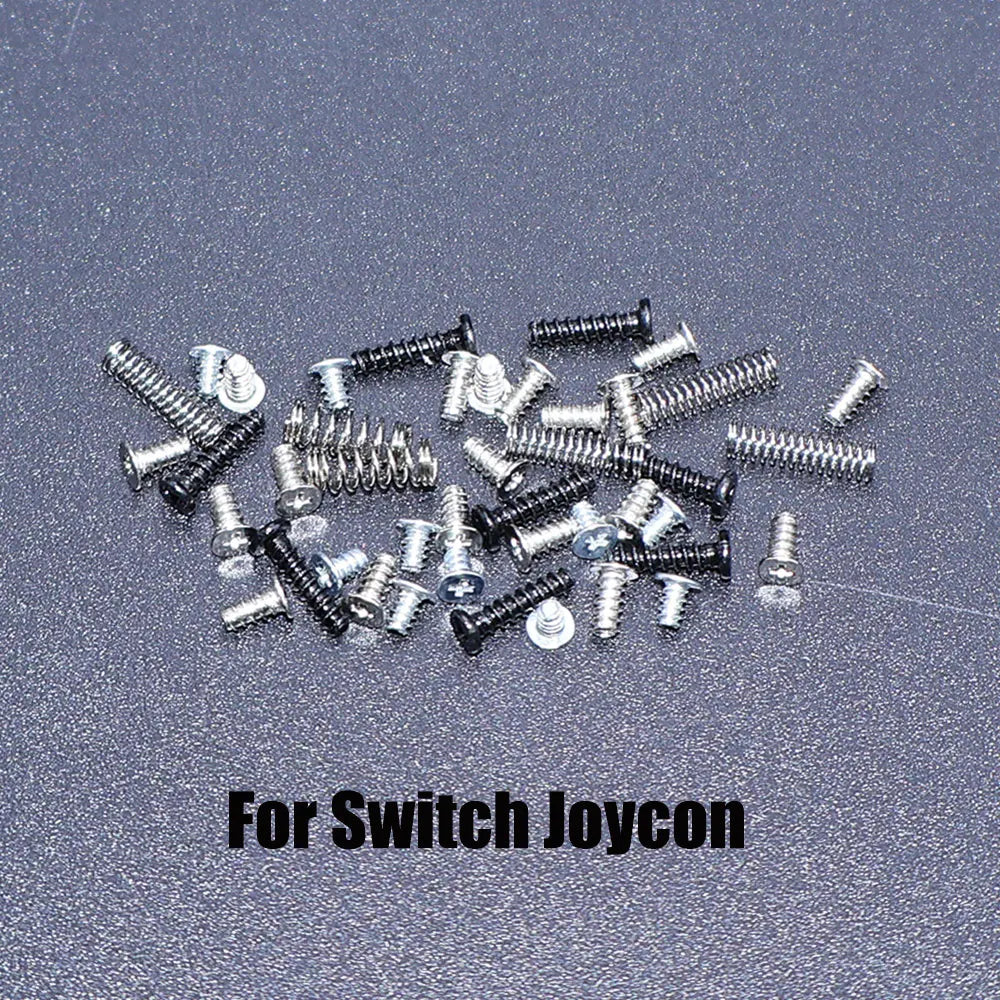 For New 3DS XL DS Lite NDSL PSV PSP 1000 2000 Game Console Replacement Screws Set For Joycon Switch Lite OLED GBM GBA GBC GBP Game console repair parts
