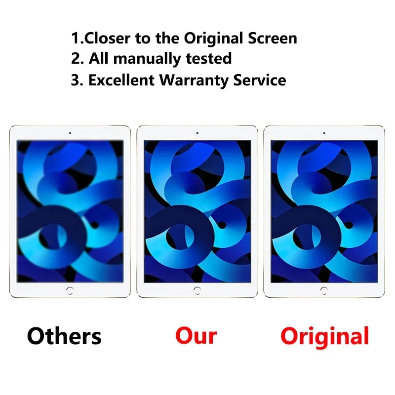 9.7" OEM LCD For Apple iPad Air 2 iPad 6 A1566 A1567 Touch Screen Digitizer Glass Assembly Replacement For iPad 6 Air2  iPad repair parts