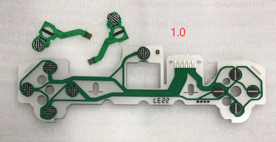 50pcs/lot Original for Ps5 Game Pad Controller Button Conductive Film Flex Cable Ribbon 1.0 or 2.0 Version Game console repair parts