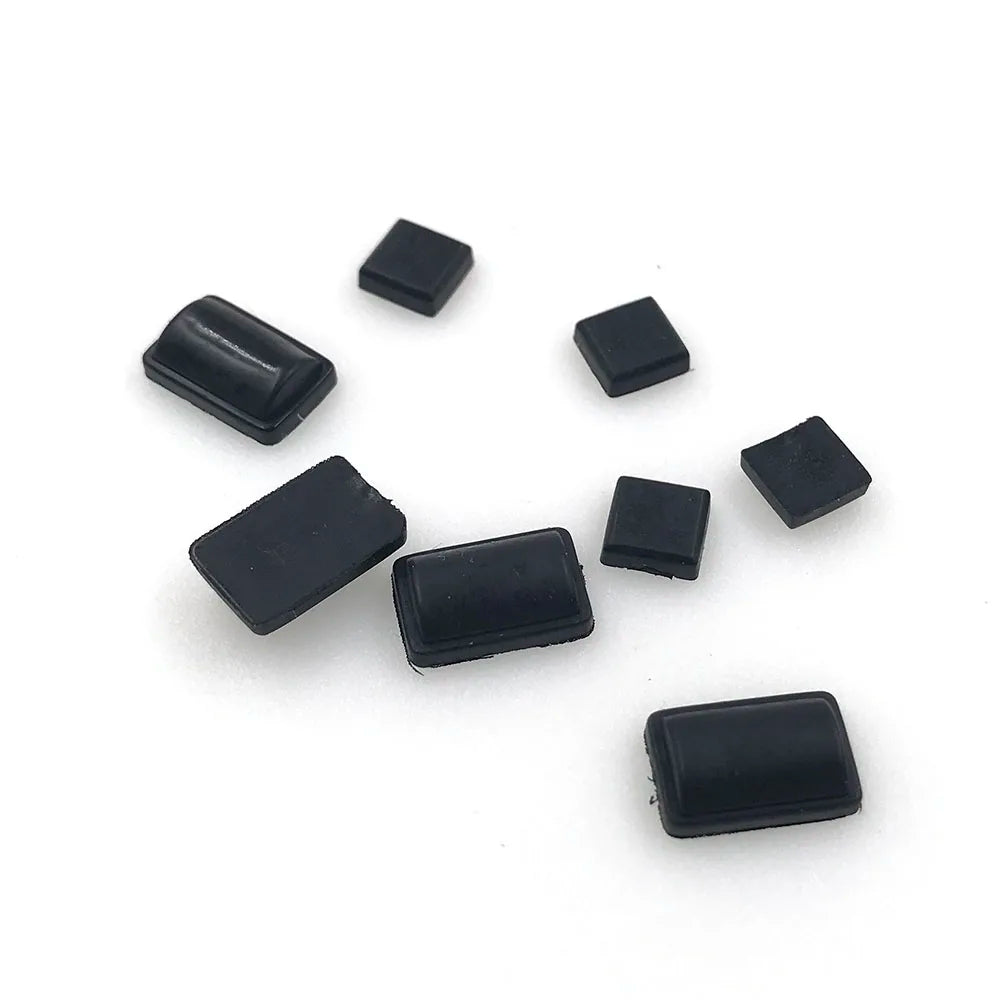 1-5Set For Nintendo Console WII Non-slip Rubber Pad Dust Plugs Screw Feet Cover Replacement Game console repair parts