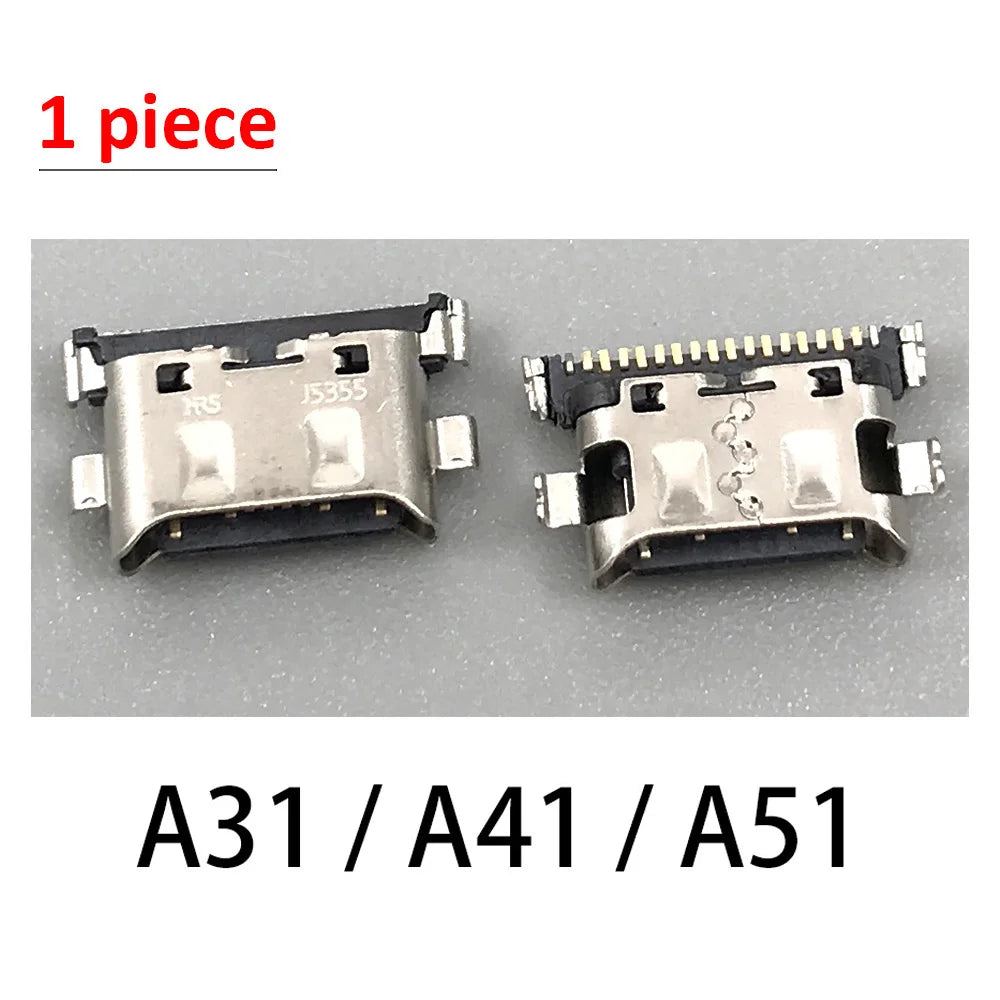 20Pcs USB Charging Port Connector Charge Jack Dock For Samsung A10S A10 A01 A30s A20s A50s A11 A21 A31 A12 A32 A52 A72 A21s A20 Samsung phone repair parts