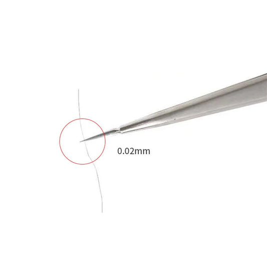 2UUL TW01 3D Hand Polish Tweezers for Precise Phone Maintenance Flying Wire Spot Welding Tweezer Tin IC Chip Repair Forceps Professional Repair Tools
