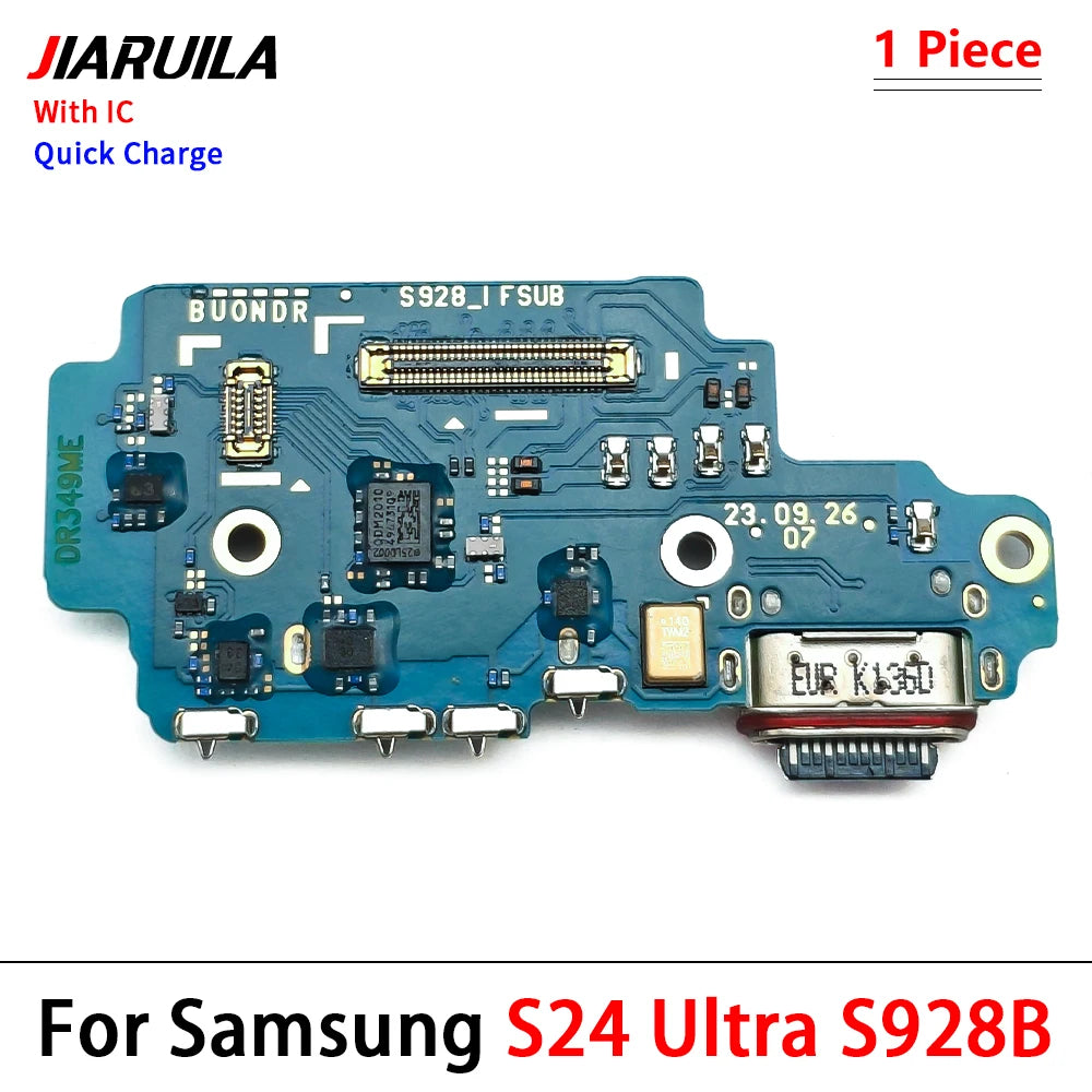 USB Charger Charging Dock Port Connector Flex Cable For Samsung S23 S24 S25 S26 Plus Ultra Fe Edge 5G S931B S936B S938B S928B Samsung phone repair parts