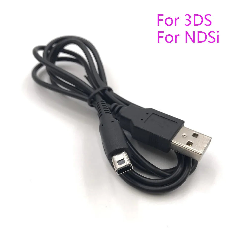 USB Data Charger Charging Power Cable Cord For DS Lite DSL NDSL For NDSi 3DS New 3DS XL LL GBM Game console repair parts