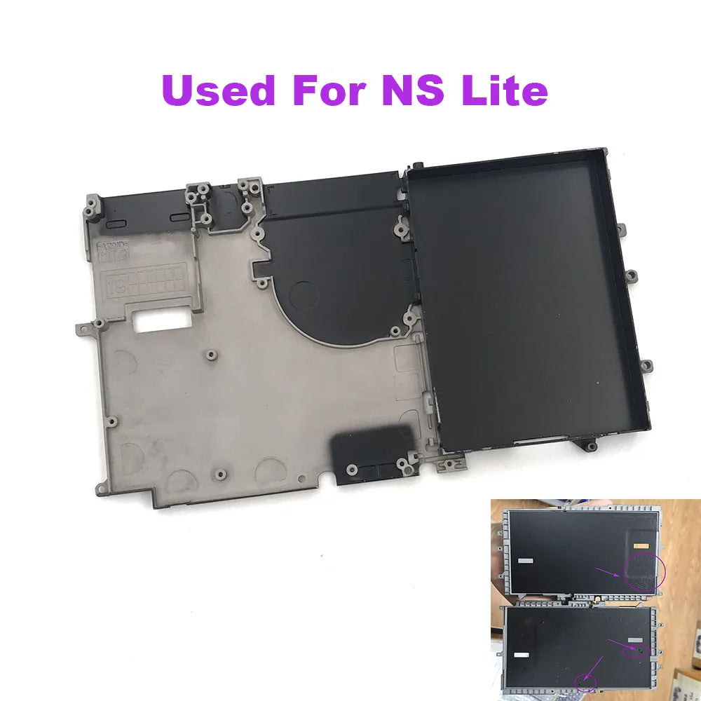Game Console Front Frame Middle Metal Cover For Nintendo NS Switch 2 / OLED / LITE / Switch Battery Holder Heat Dissipation Shel Game console repair parts