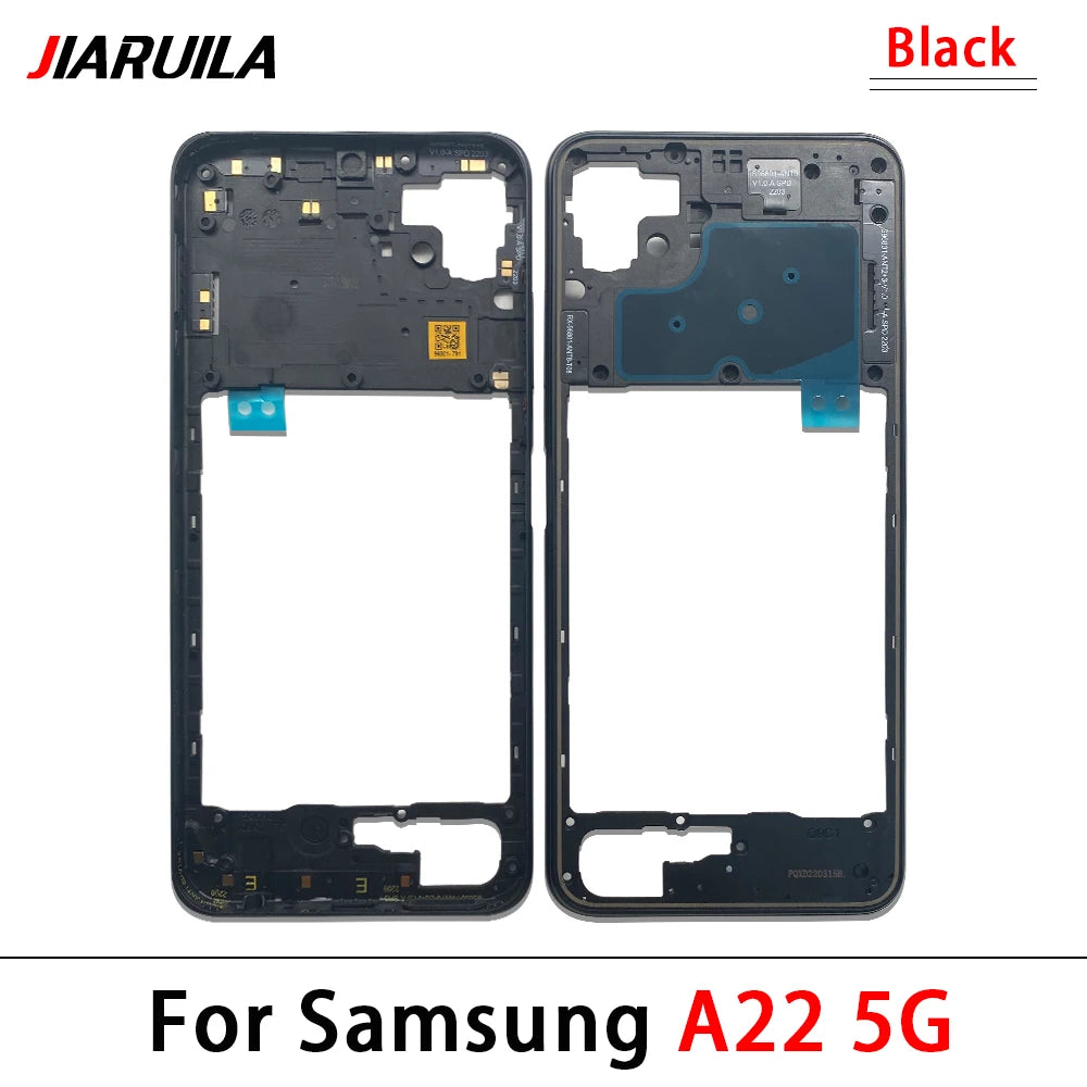 For Samsung A22 A32 4G 5G A225F A226B A325F A326B Middle Frame Holder Housing Replacement Repair Parts Samsung phone repair parts