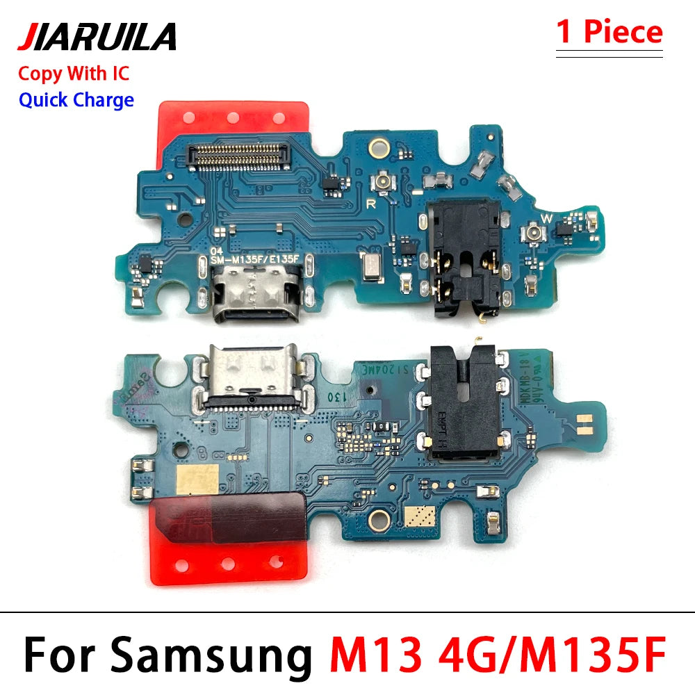 10Pcs USB Charger Charging Port Connector Flex Cable For Samsung M31 M31S M51 M10 M20 M30 M30s M21s M32 M52 M62 M13 M33 M53 5G Samsung phone repair parts
