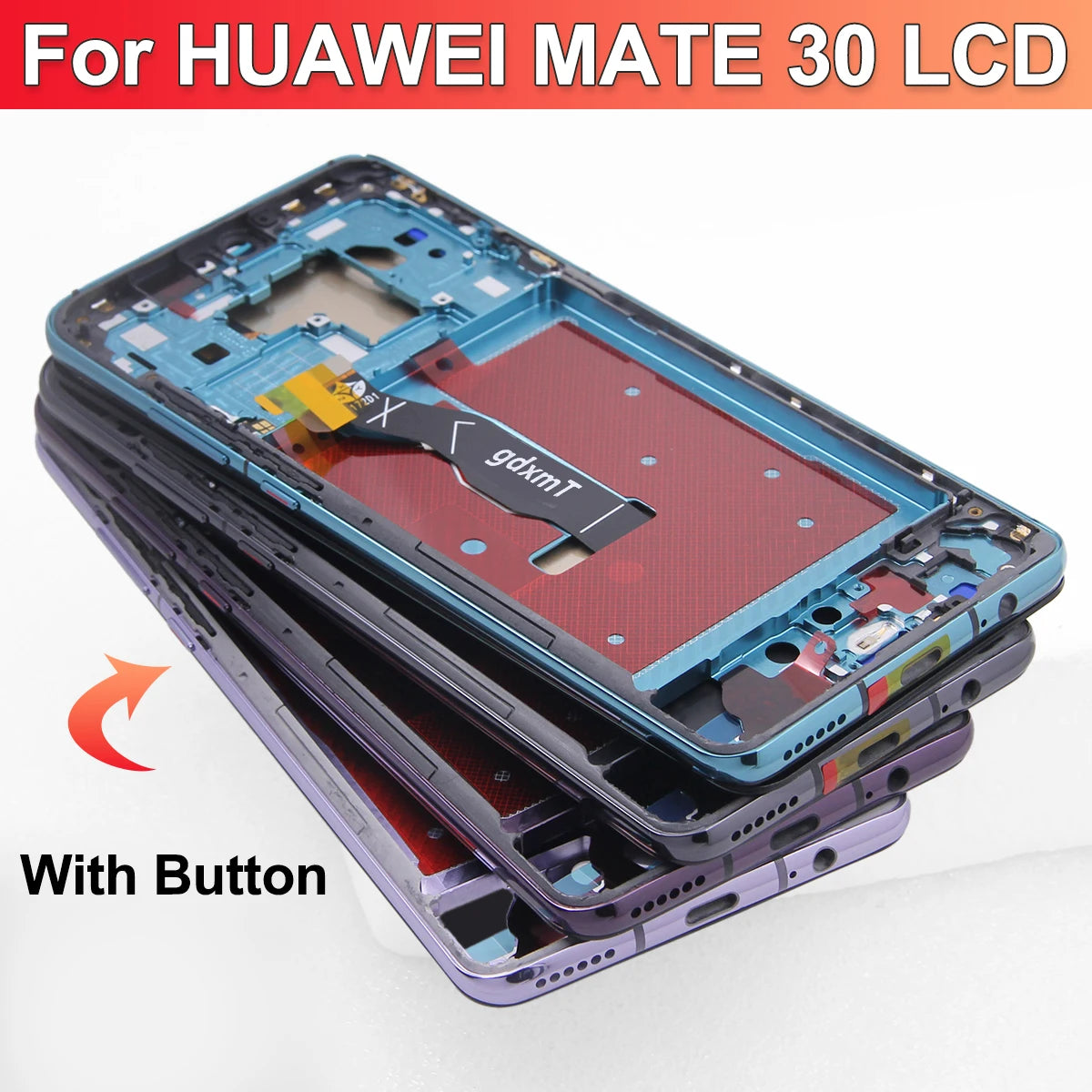 For Huawei Mate 30 TAS-L09 TAS-TL00 LCD Display Touch Screen Digitizer Assembly For Huawei Mate 30 Replacement Parts 100% Tested HUAWEI phone repair parts