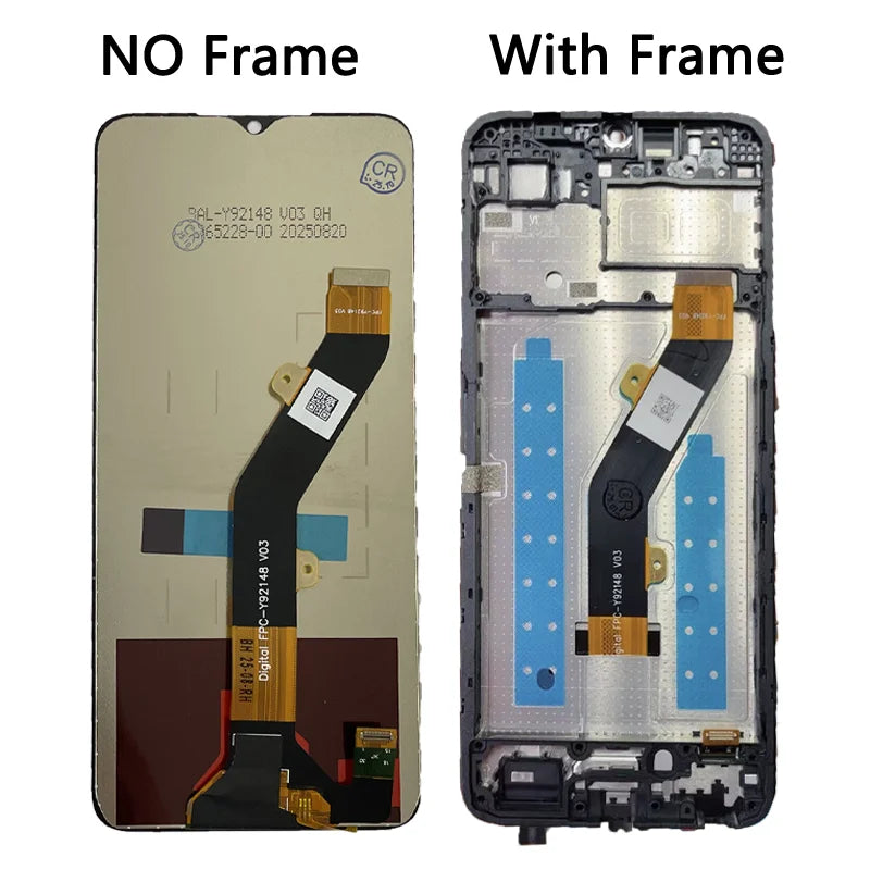 6.52"Screen For ZTE Blade A35E LCD Z2466 Display Touch Screen Panel Digitizer Assembly For ZTE Blade A35e Display Replacement ZTE phone repair parts