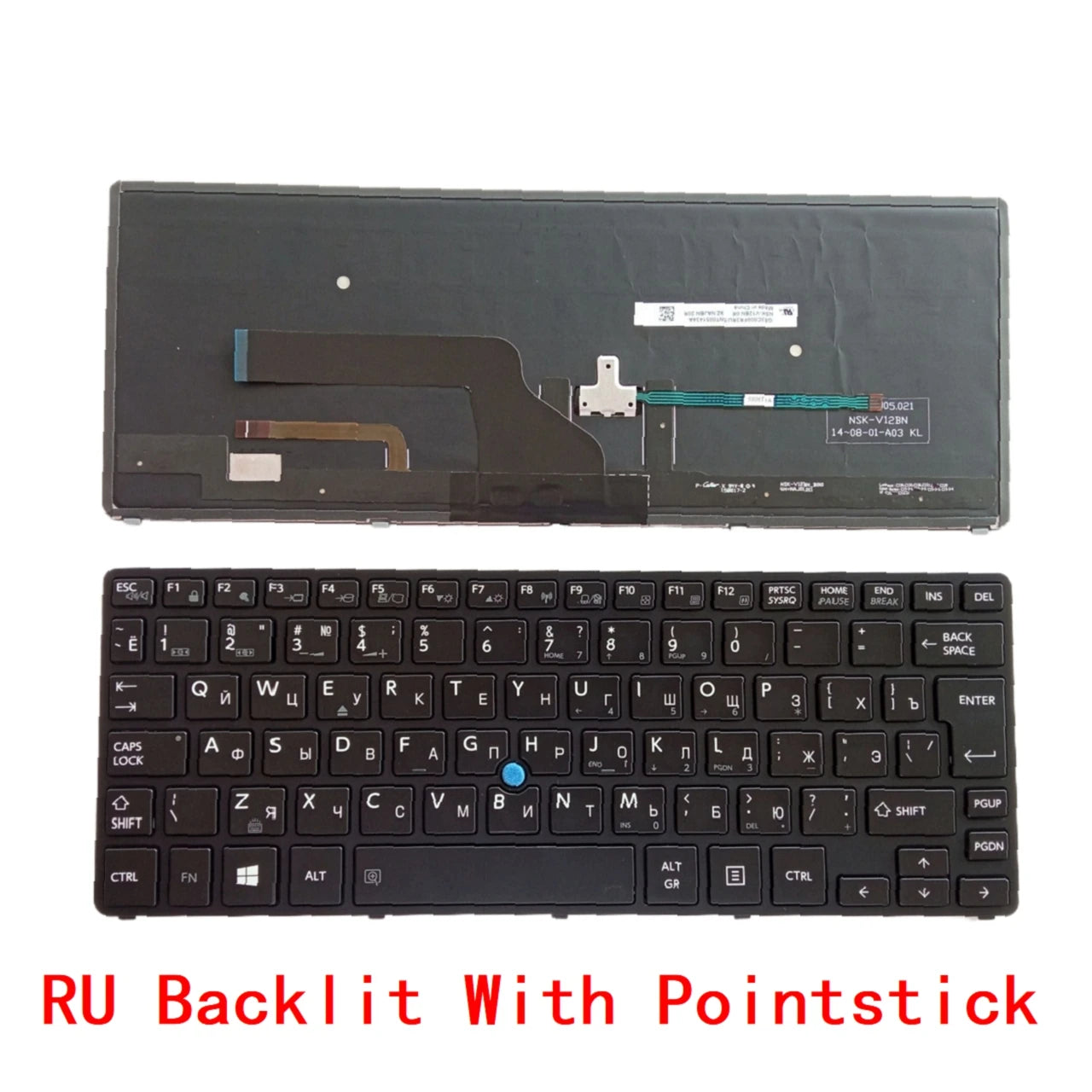 New UI Laptop Backlit Keyboard For Toshiba Portege Z20T-B Z20T-B2110 Z20T-B2112 Z20T-B2111 NSK-V12BN