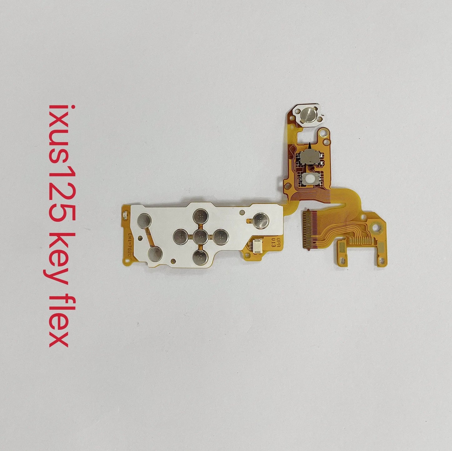 New IXUS125 Key Board Flex Cable for Canon IXUS125 ixus125 Camera Key Cable Repair Parts Digital Camera repair parts