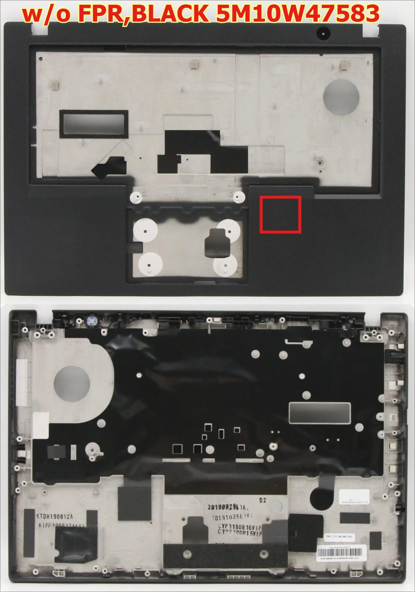 Cover Case For Thinkpad T480S FHD RGB HD LCD back A C D cover 01YT300 SM10Q89612 5CB0W21694 5M10W47583 5M10W47585 01YT253