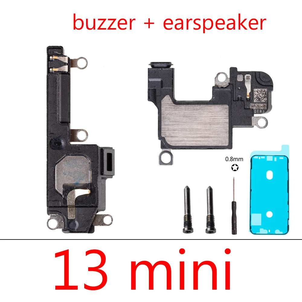 1set Loud  Sound Speaker Buzzer For iPhone 13 Pro max 13 mini Ear Sound Speaker Flex Cable iPhone phone repair parts