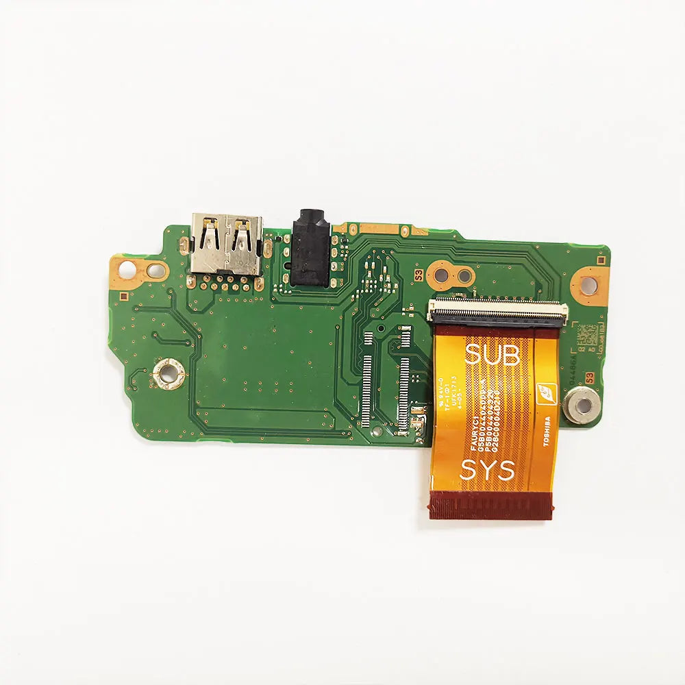 For Toshiba Portege X30-E X30-F X30-G Ultrabook Laptop USB Audio Headphone Jack Port Board Cable FURRCN1 A4486A G4486A G4407A Toshiba laptop repair parts