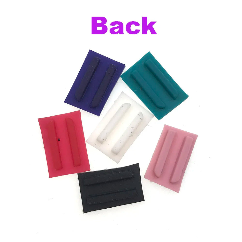 1-5-10sets Replacement For 3DS Console Upper Top LCD Screen Front Rubber Feet Cover Lower Button Back Cover Rubber Game console repair parts