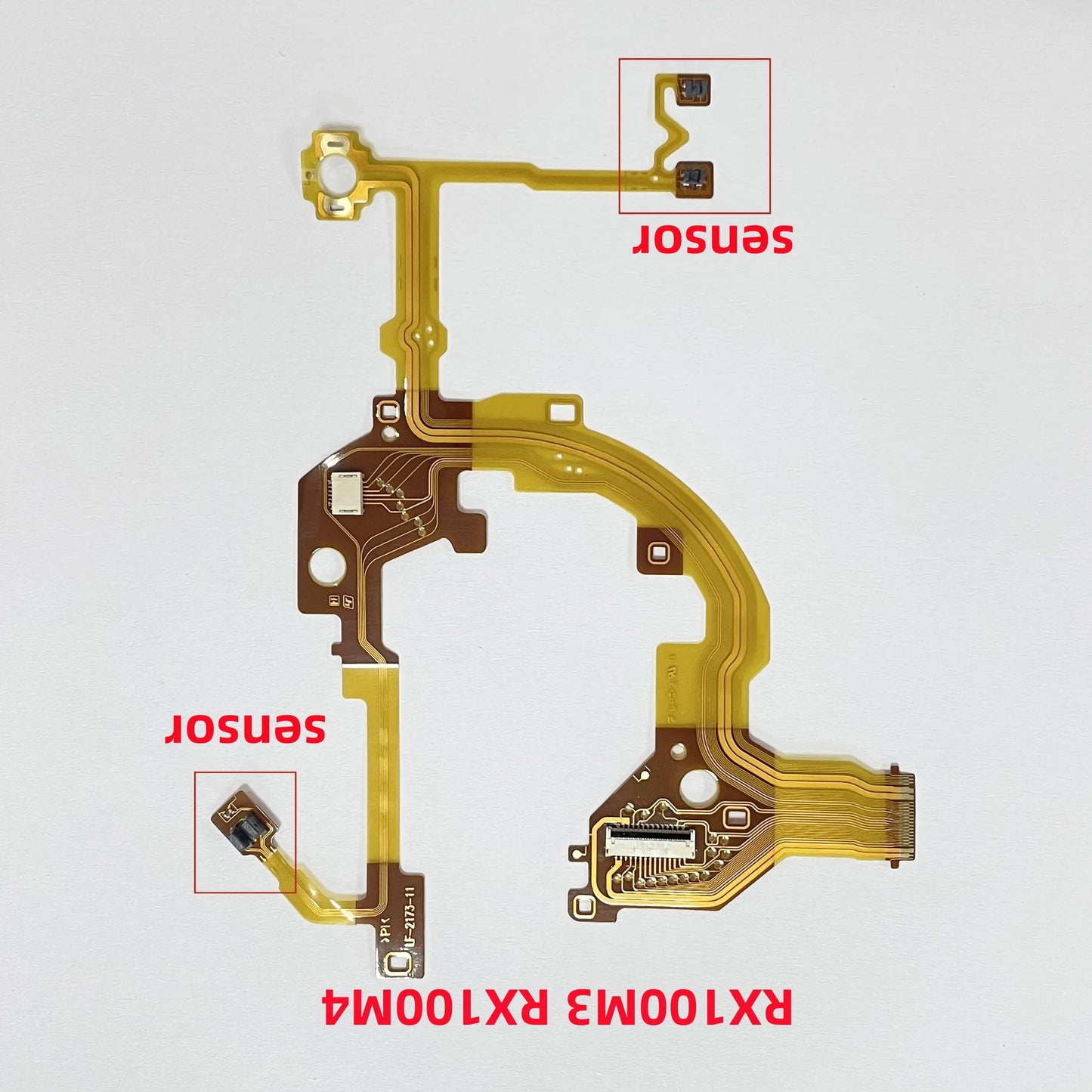 New RX100 M3 Lens Flex Cable for Sony RX100M3 RX100M4 RX100M5 RX100III RX100IV RX100V Lens Rear Cable With Sensor Repair Parts  Digital Camera repair parts