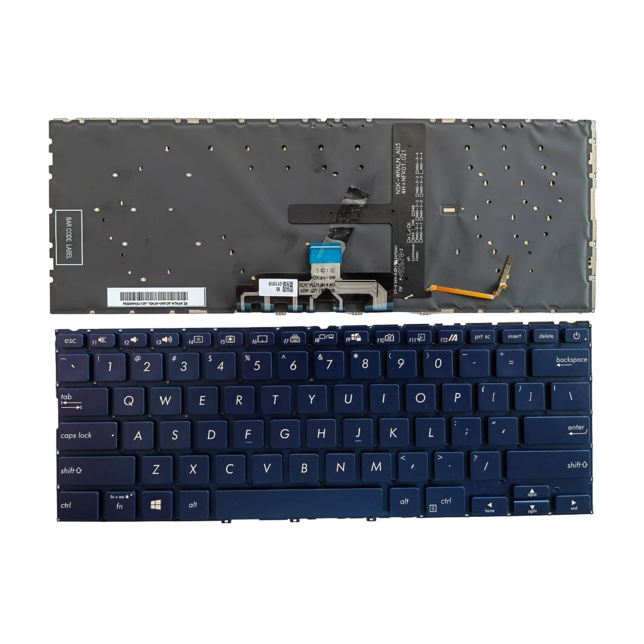 New US Language  Backlit Keyboard For ASUS UX434 UX434F UX434FA UX434FAC UX434FQ Notebook PC Replacement Keyboard ASUS laptop repair parts
