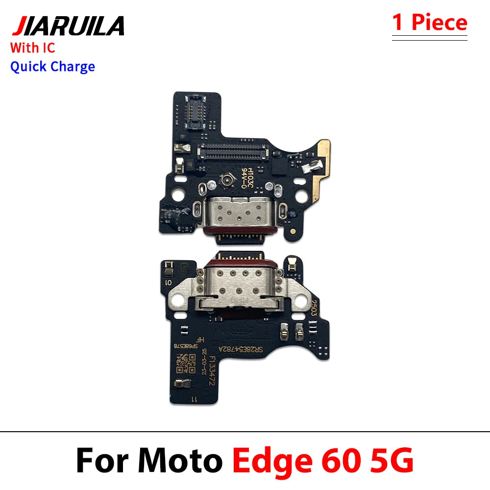 Dock Connector USB Charger Charging Port Micro Board Flex Cable For Motorola Moto Edge 40 50 60 Neo Pro Fusion Ultra Stylus Motorola phone repair parts