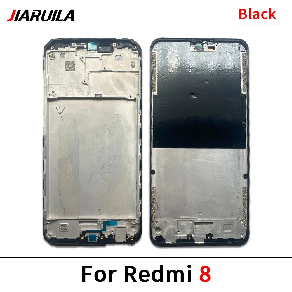 10Pcs Middle Frame Housing For Xiaomi Redmi 7A 8 8A 9 9A 9C 9T 10 10A 10C 12 12C 4G 5G Middle Frame Bezel Plate Cover Rear Bezel  Xiaomi  Xiao mi phone repair parts