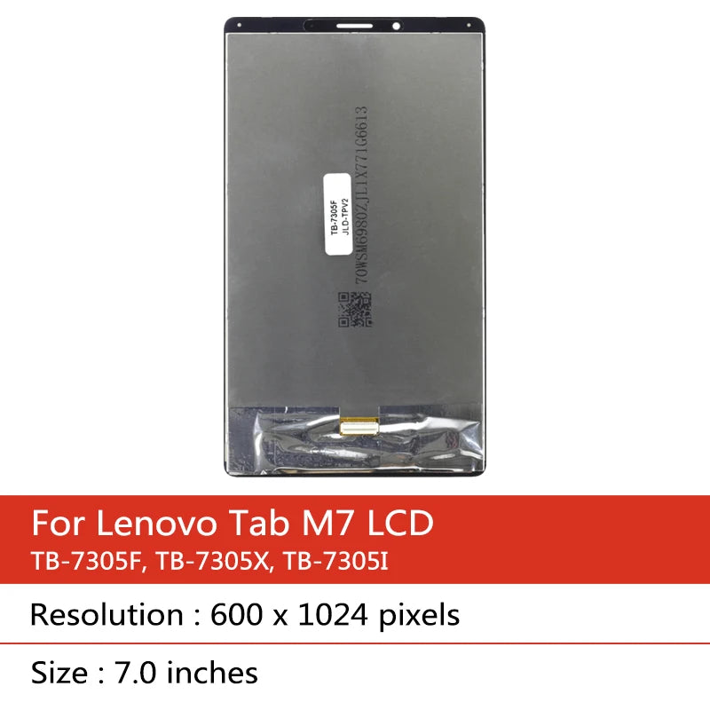 7" NEW 7305 Display For Lenovo Tab M7 TB-7305F TB-7305i TB-7305x 3G 4G WIFI LCD Display and Touch Screen Digitizer Assembly Tablet repair parts