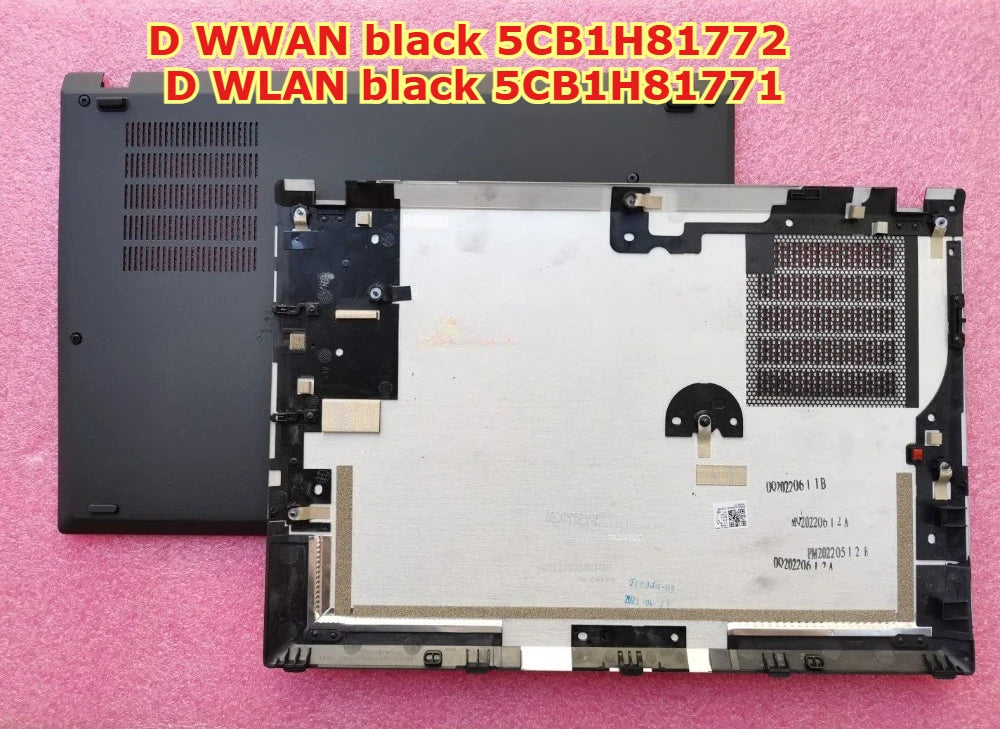 Cover case  For Thinkpad X13 Gen3 D case bottom cover lower base D WWAN  5CB1H81772  WLAN  5CB1H81771 cover