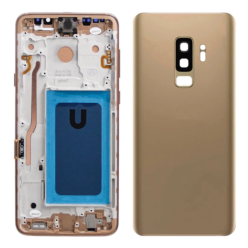 S9 Plus Display Screen Assembly for Samsung Galaxy S9+ G965F G965F/DS Lcd Display Digital Touch Screen with Frame Replacement Samsung phone repair parts
