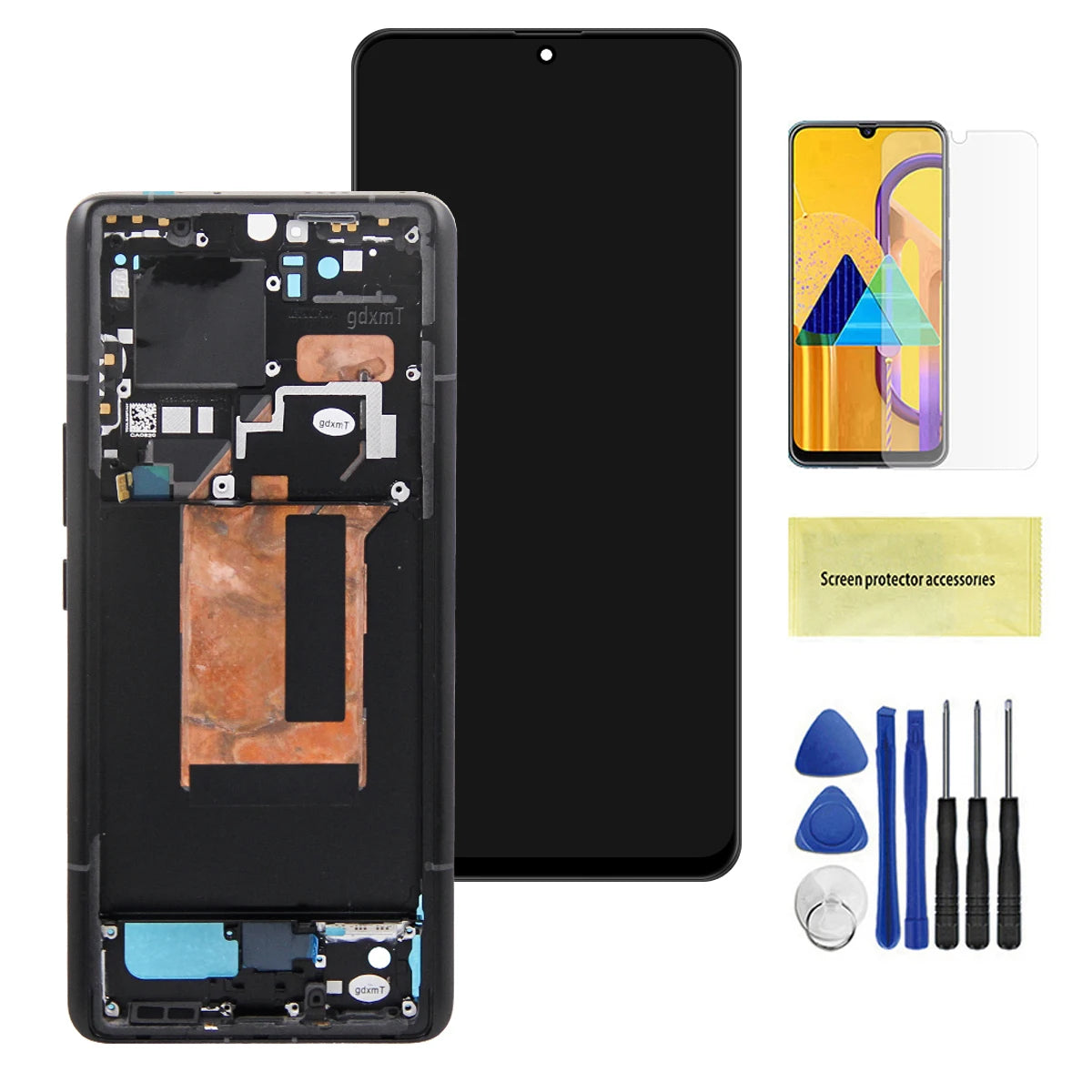 13 Ultra Screen Assembly for Xiaomi 13 Ultra 2304FPN6DC 2304FPN6DG LCD Display Digital Touch Screen with Frame 100% Tested Xiaomi phone repair parts