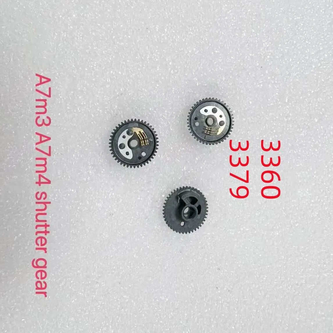 1PCS Original A7M3 A7M4 Shutter Gear for Sony A7 A7R A7M2 A7S2 A7M3 A7M4 A7S3 A7R4 A7R5 Camera 3360 3379 Shutter Gear Parts Digital Camera repair parts