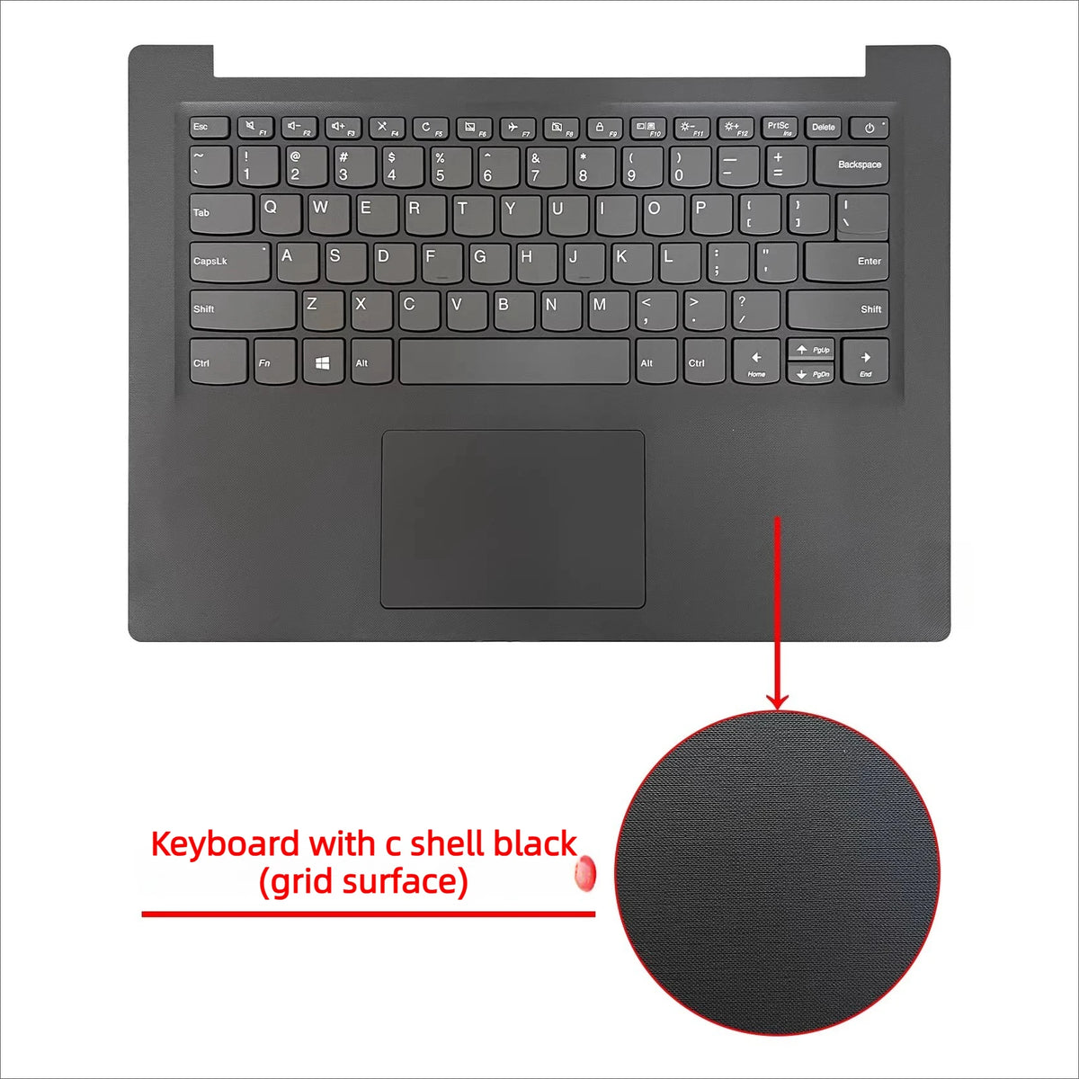 Upper case keyboard for Lenovo Xiaoxin 14API 14IWL 14IGM 2019 S145-14  V14-IIL topcase palmrest  shell keyboard cover touchpad Lenovo laptop repair parts
