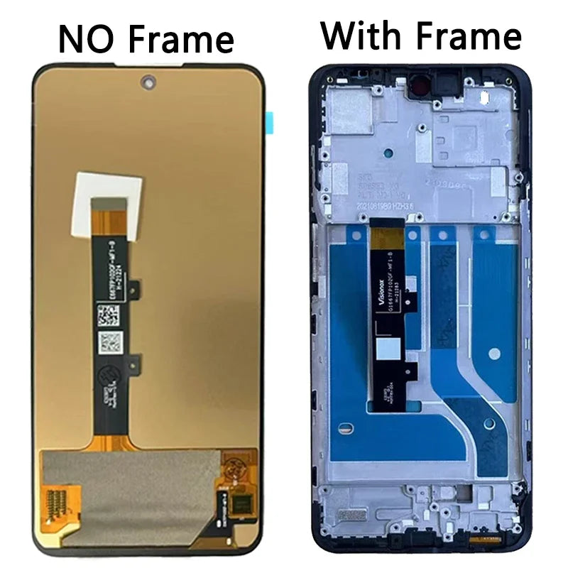 6.7"Tested For Motorola Edge 20 Lite 20Lite XT2139-1 LCD Display Touch Screen Digitizer For Motorola Edge 20 Fusion Lcd Frame Motorola phone repair parts