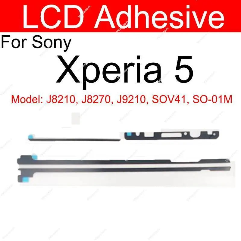 LCD+Rear Battery Cover Adhesive For Sony Xperia 1 X1 ii iii Xperia 5 X5 II III Screen Display Back Battery Cover Sticker Parts Sony phone repair parts