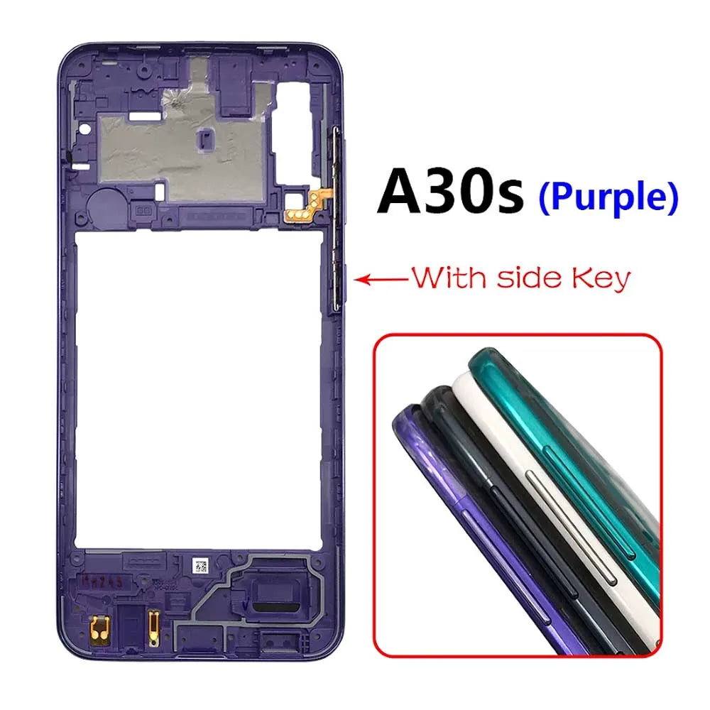 Middle Frame Holder Housing For Samsung A21s A20s A30s A50s A70s Replacement Repair Parts Samsung phone repair parts