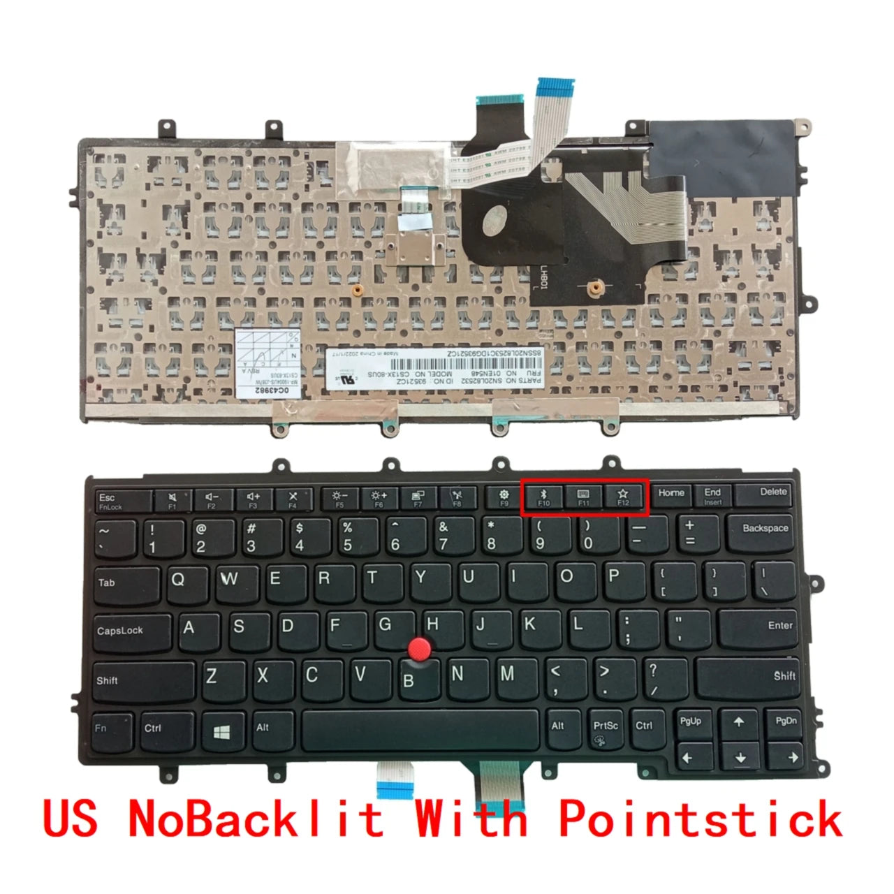 New US Russian Spanish Latin Arab Brazil Portuguese Laptop Backlit Keyboard For Lenovo Thinkpad X270 Notebook PC Replacement Lenovo laptop repair parts