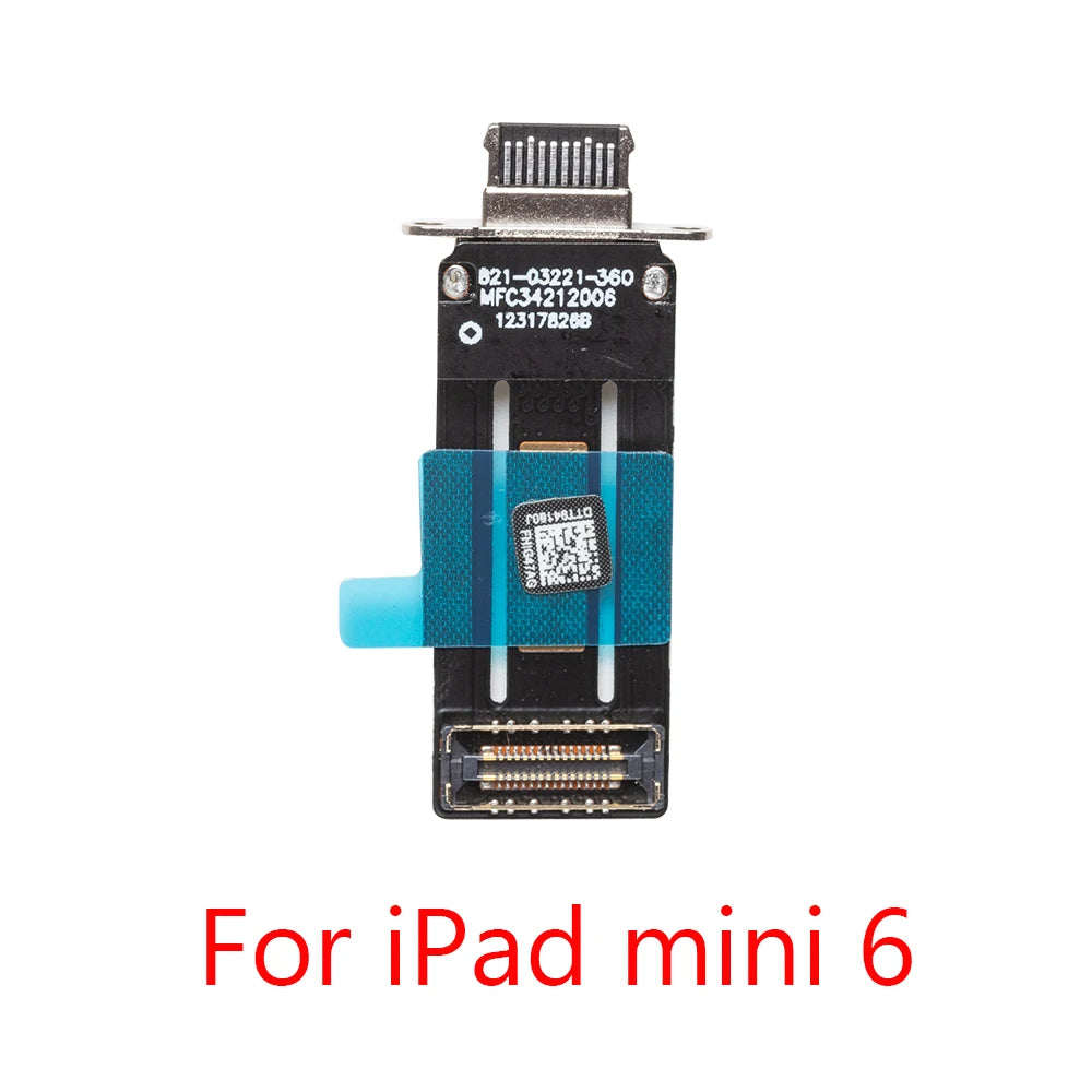 1pcs Charging Charger Port Dock Connector Flex Cable for iPad Mini 6 A2567 A2569  iPad repair parts