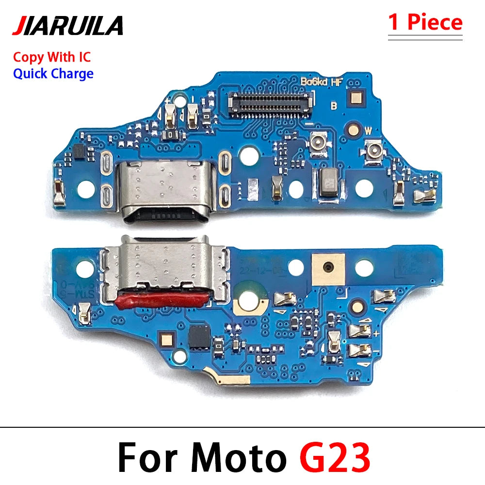 For Motorola Moto E13 E22 E20 E30 E32 G13 G22 G23 G32 G52 G53 G82 G72 USB Charging Port Dock Charger Connector Board Flex Cable Motorola phone repair parts