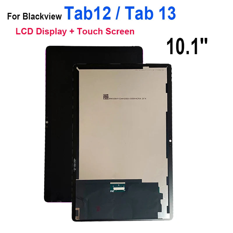 10.1''LCD For Blackview Tab 12 LCD Tab 13 LCD Display Touch Screen Digitizer Assembly Replacement Blackview phone repair parts