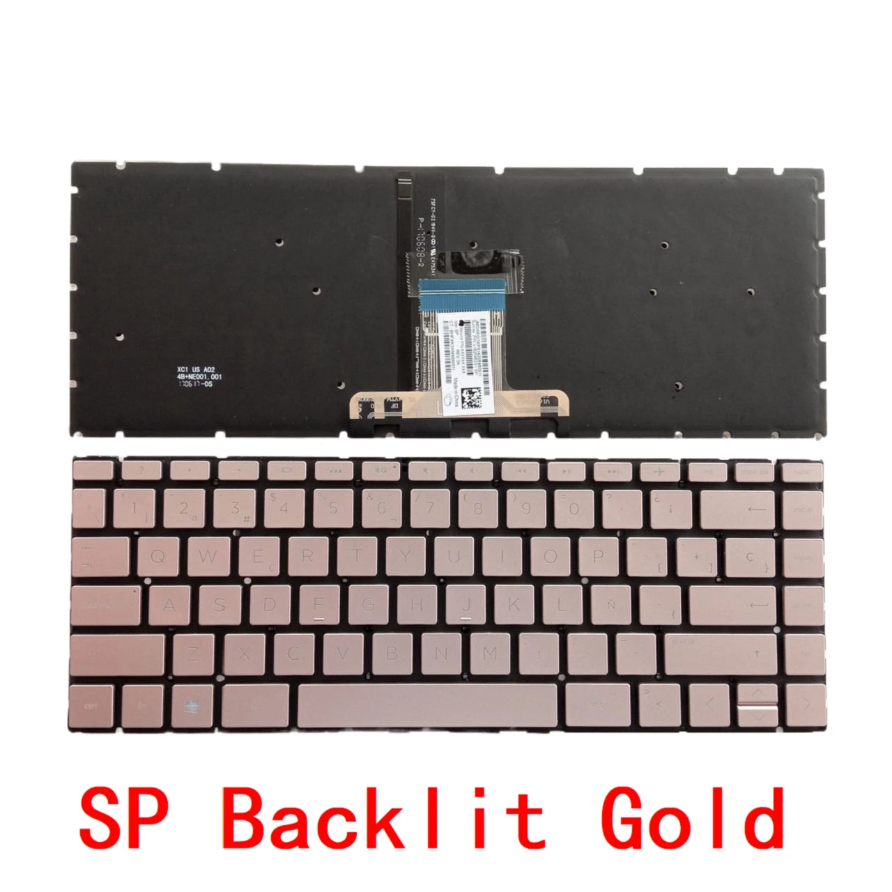 SP LA AR BR PT TW Backlit Keyboard For HP Pavilion X360 14-CD 14-CE 14-CM 14-DA 14-DK 14-CK 14-CC 14M-CD 14-DQ 14T-CD  HP laptop repair parts
