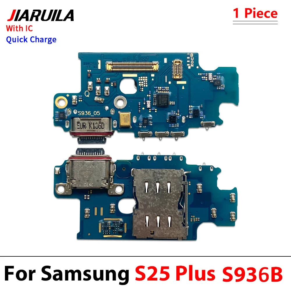 USB Charger Charging Dock Port Connector Flex Cable For Samsung S21 S22 S23 S24 S25 S26 Plus Ultra Fe 5G S911B S911U S921B Samsung phone repair parts
