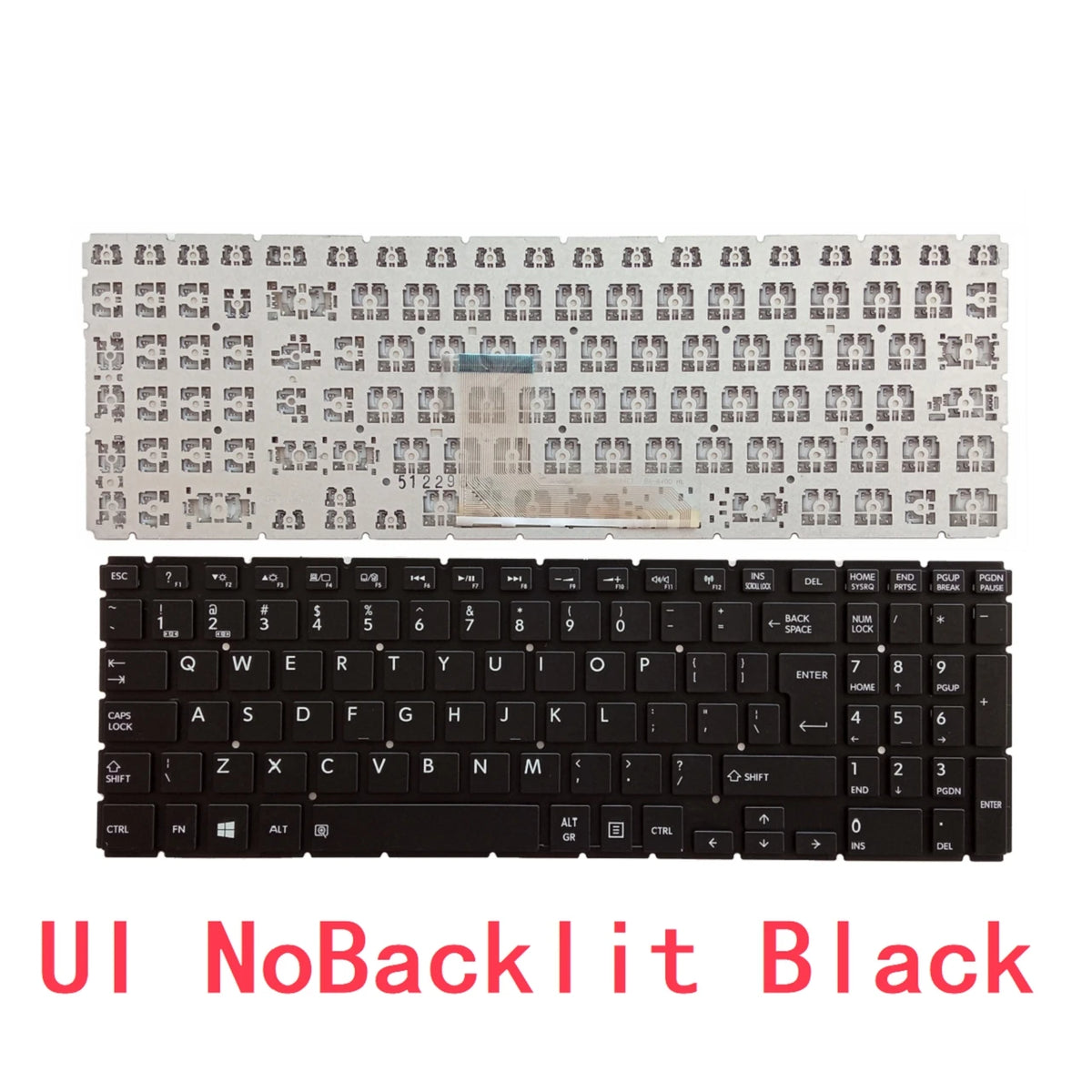 New US UI Russian Spanish Arab Laptop Backlit Keyboard For Toshiba Satellite L50-B L55-B L50D-B L55DT-B S50-B S55-B TOSHIBA laptop repair parts