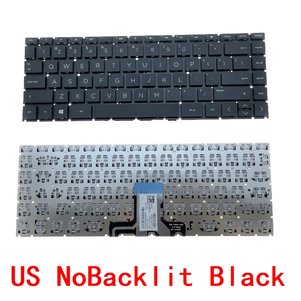 New US Russian Laptop Backlit Keyboard For HP Pavilion X360 14-CD 14-CE 14-CM 14-DA 14-DK 14-CK 14-CC 14M-CD 14-DQ 14T-CD  HP laptop repair parts